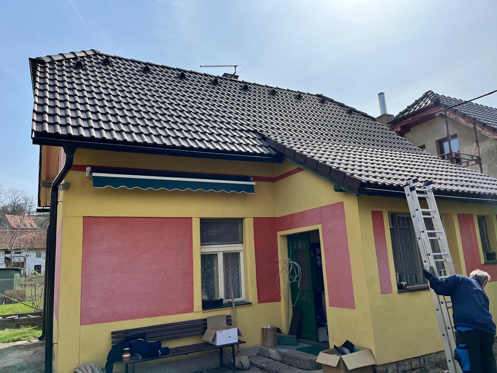 Nová střecha na rodinném domě