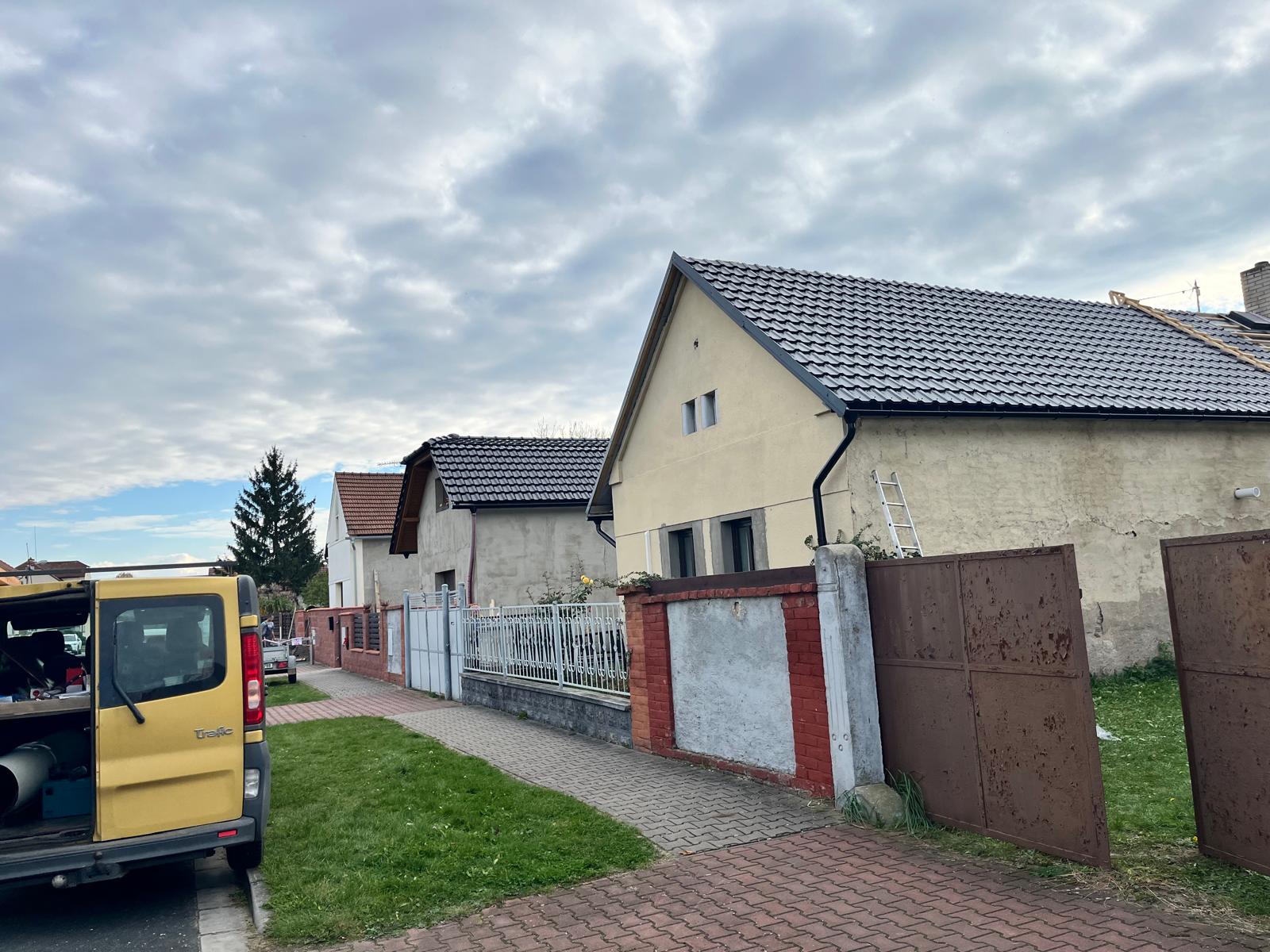 Realizace střechy s novou krytinou