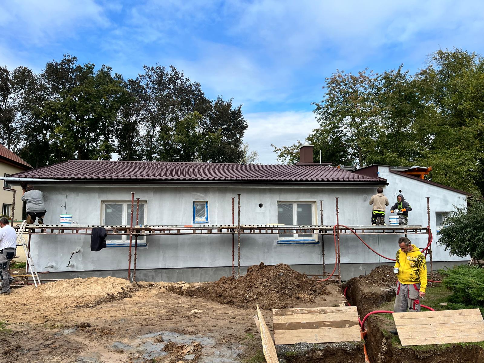 Ukázka dokončené realizace střechy